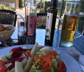 food on the Spain trail